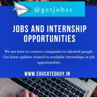 Jobs and Internship Opportunities | Placement Guide