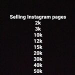 Sales of Instagram and Telegram pages - Telegram Channel