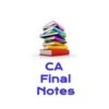 CA Final Notes ✅