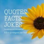 Quotes Facts Jokes 📝 - Telegram Channel